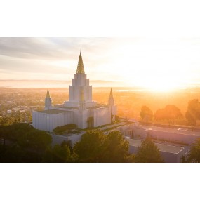 Oakland California Temple No-Flip Recommend Holder